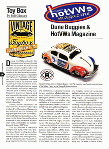 VINTAGE MODERN TOYS OVAL WINDOW VW