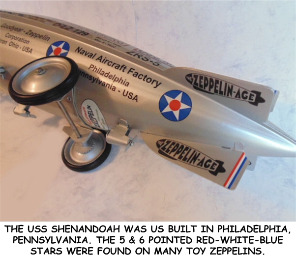 STEELCRAFT GRAF ZEPPELIN RESTOR-VERSION STEEL PULL TOY